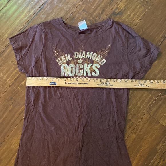 Neil Diamond Rocks 2008 Tour‎ shirt with rhinestones XXL - Picture 6 of 6